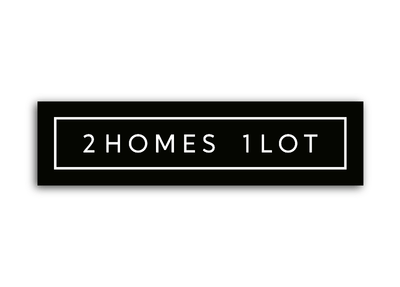 2 Homes 1 Lot - Minimal - All Things Real Estate
