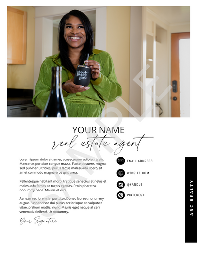Closing Day Packet - Canva Editable Template