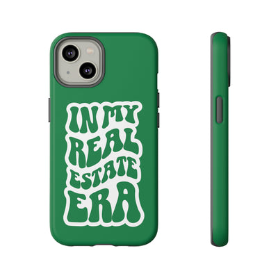 In My Real Estate Era Phone Case - Green & White