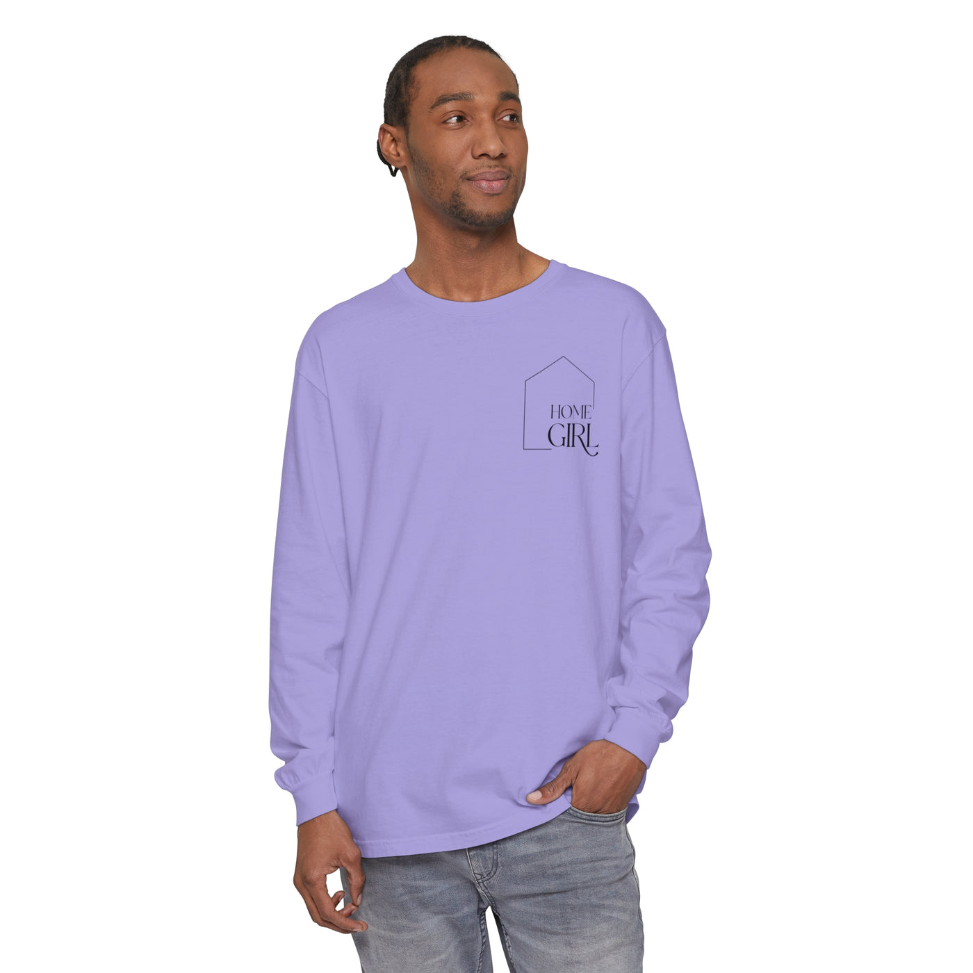 Long Sleeve Unisex Comfort Colors T-Shirt - Home Girl House