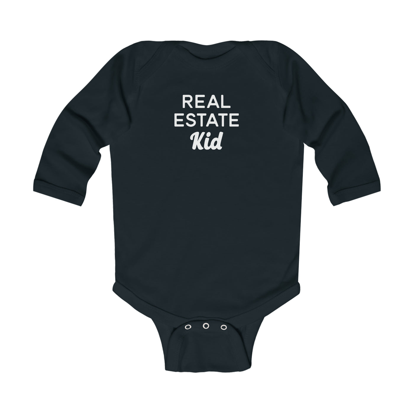 Real Estate Kid - Infant Long Sleeve Bodysuit