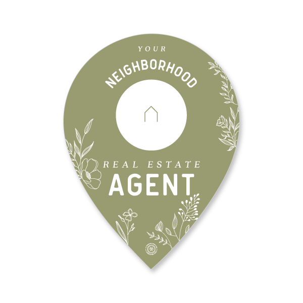 *Perfectly Imperfect* Your Neighborhood Agent - Map Pin No.4