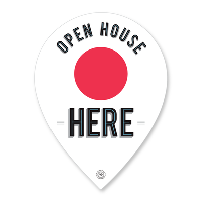 Open House Here - Map Pin