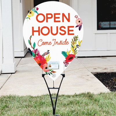 Open House Floral - Map Pin