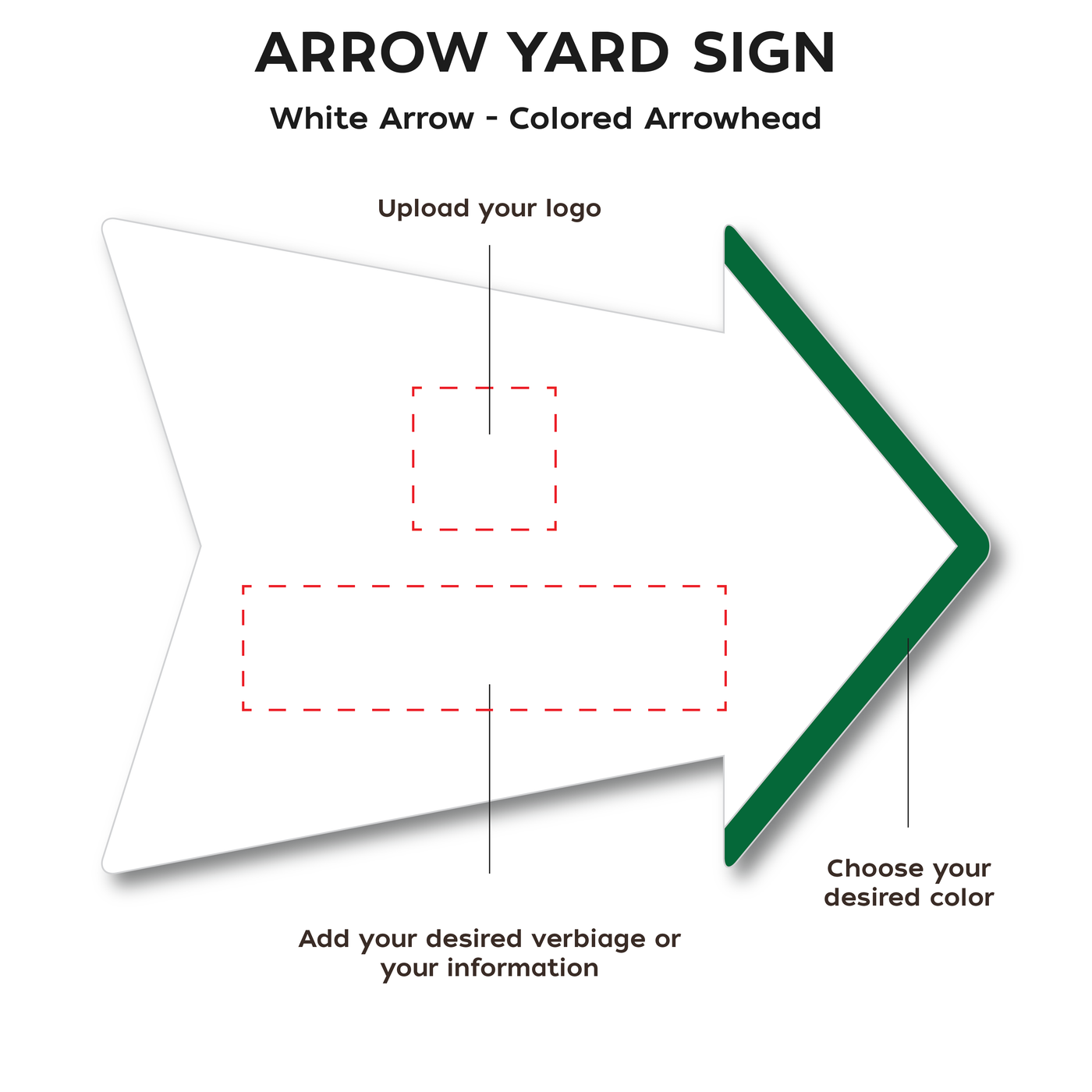 Personalized Arrow Sign
