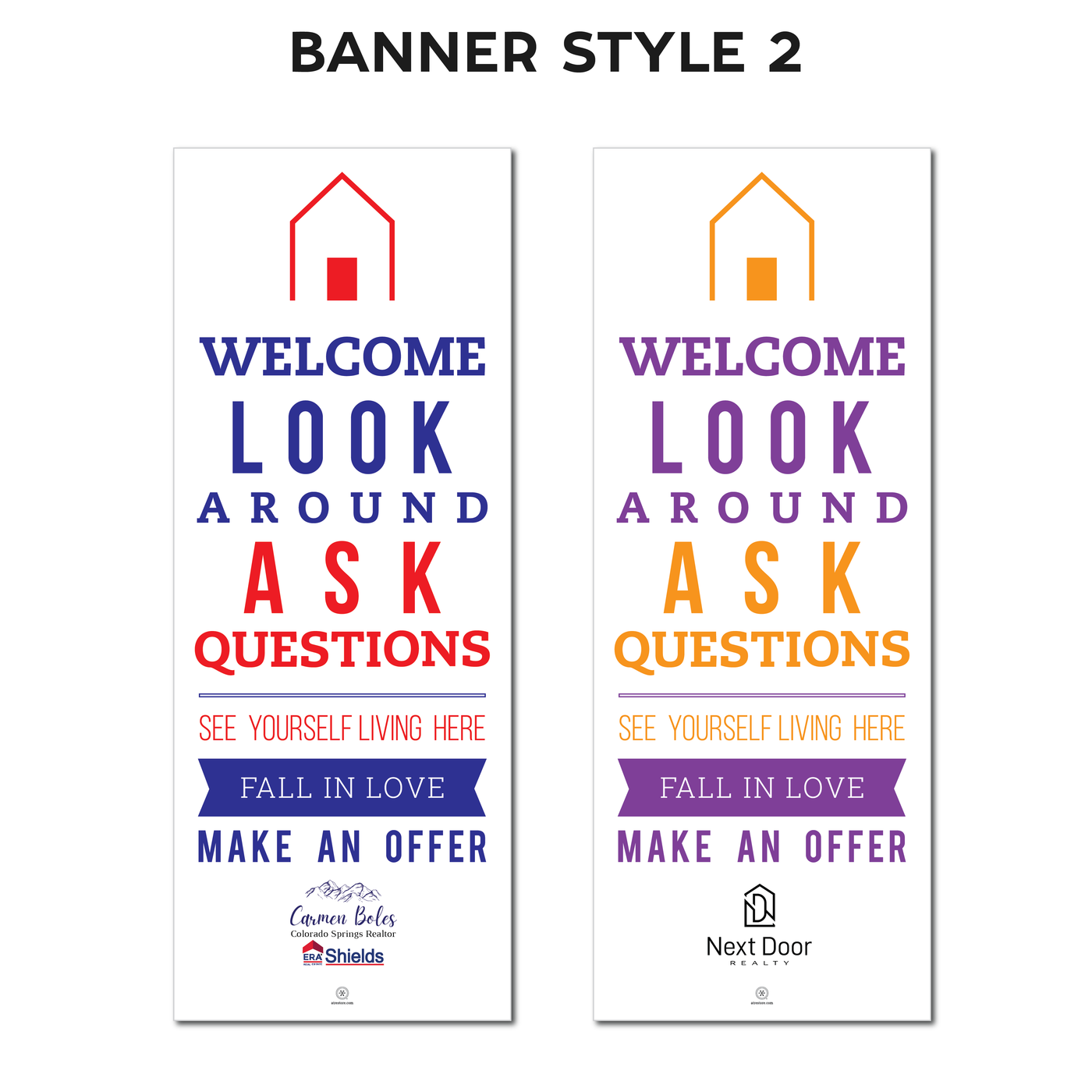 Personalized - Banner With Stand