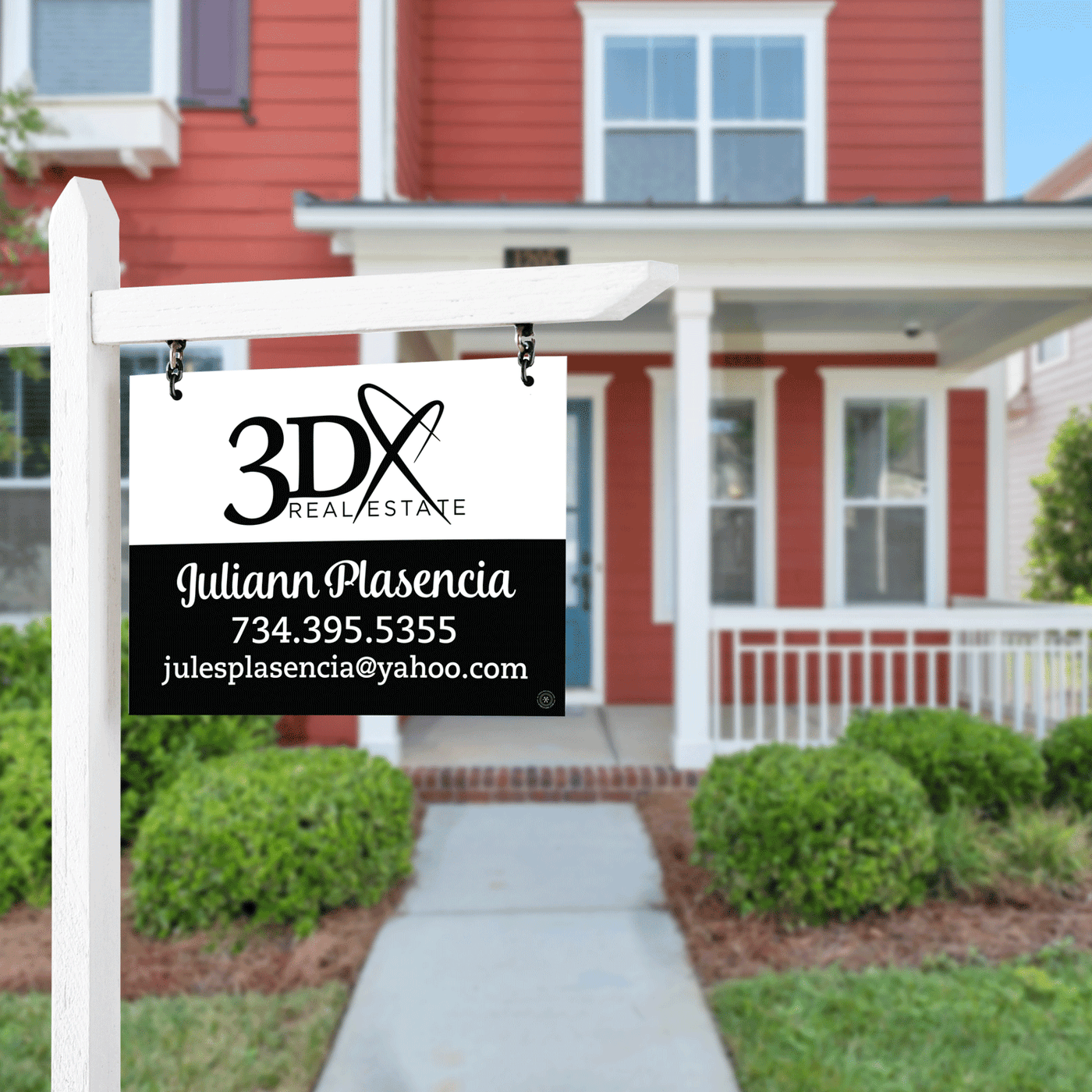Custom Real Estate Sign - Print Only
