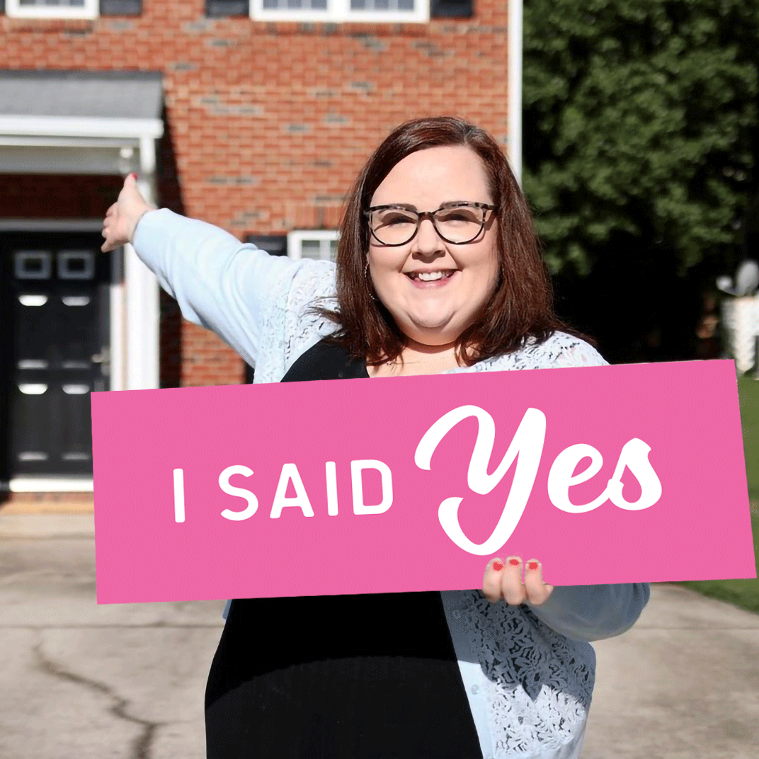 I Said Yes to the Address! - Testimonial Prop™ - Bright