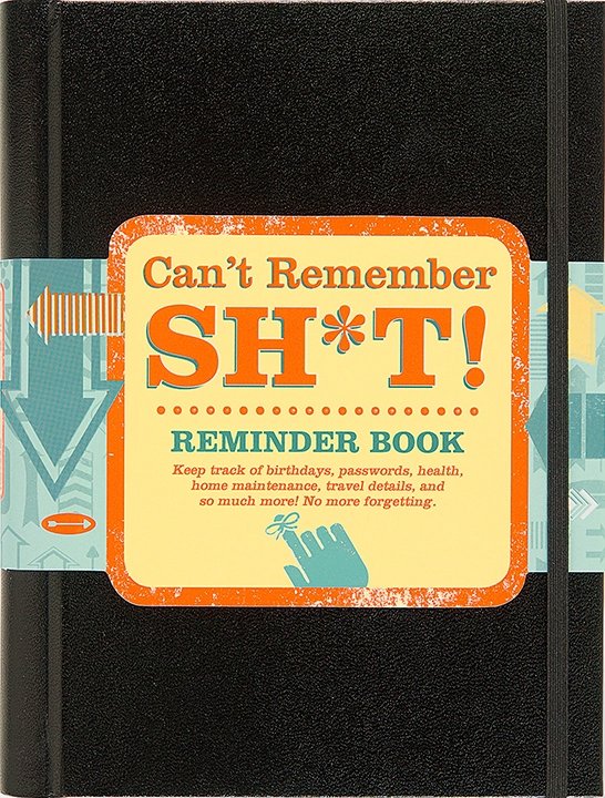 Can't Remember Sh*t- Reminder Book - All Things Real Estate