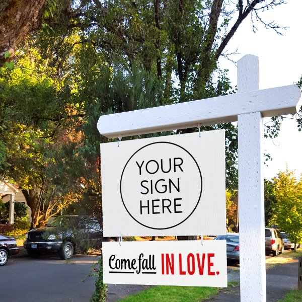 Come Fall In Love - Script & Bold - All Things Real Estate