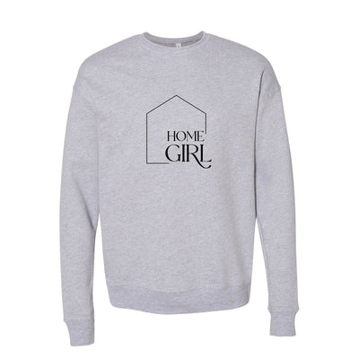 Crewneck - Home Girl - Grey - All Things Real Estate