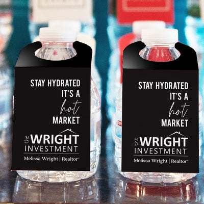 Custom Bottle Tags - All Things Real Estate