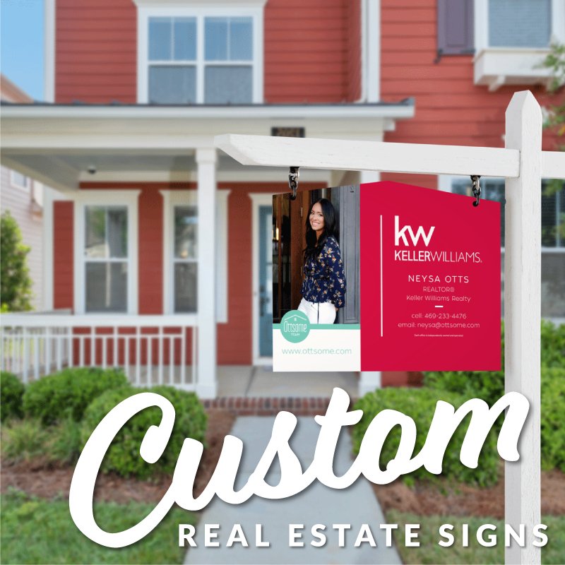 Custom Real Estate Sign - Design & Print - All Things Real Estate