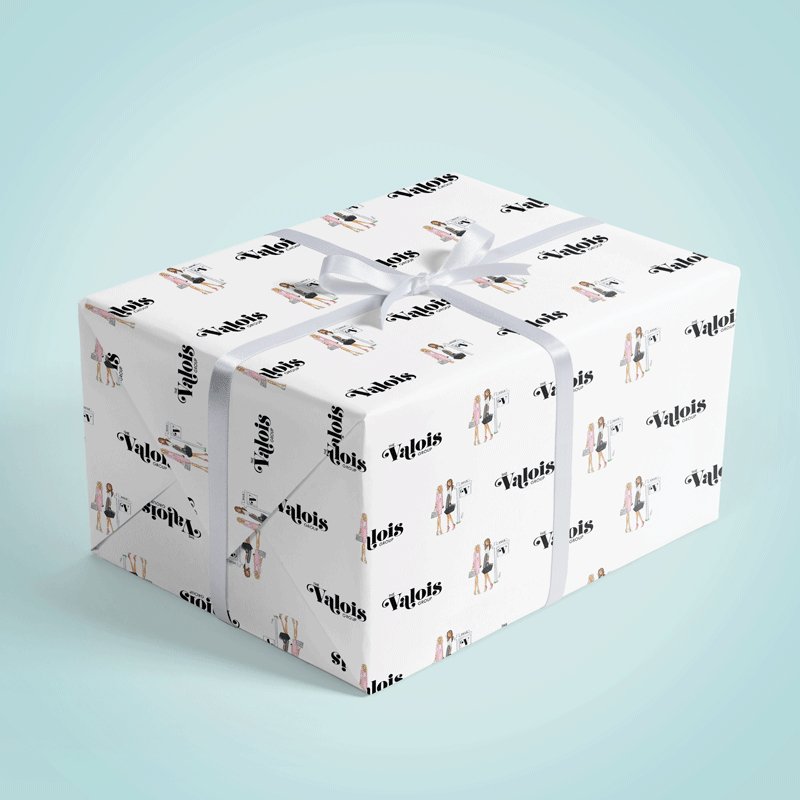Custom Wrapping Paper - All Things Real Estate