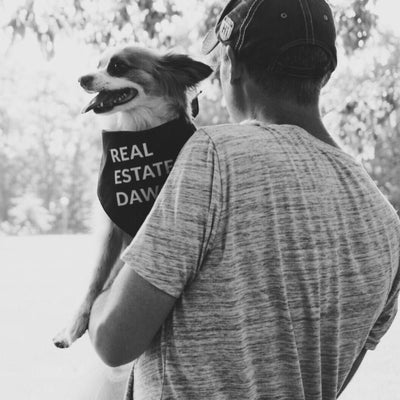 Dog Bandana - Real Estate Dawg. (Black) - All Things Real Estate
