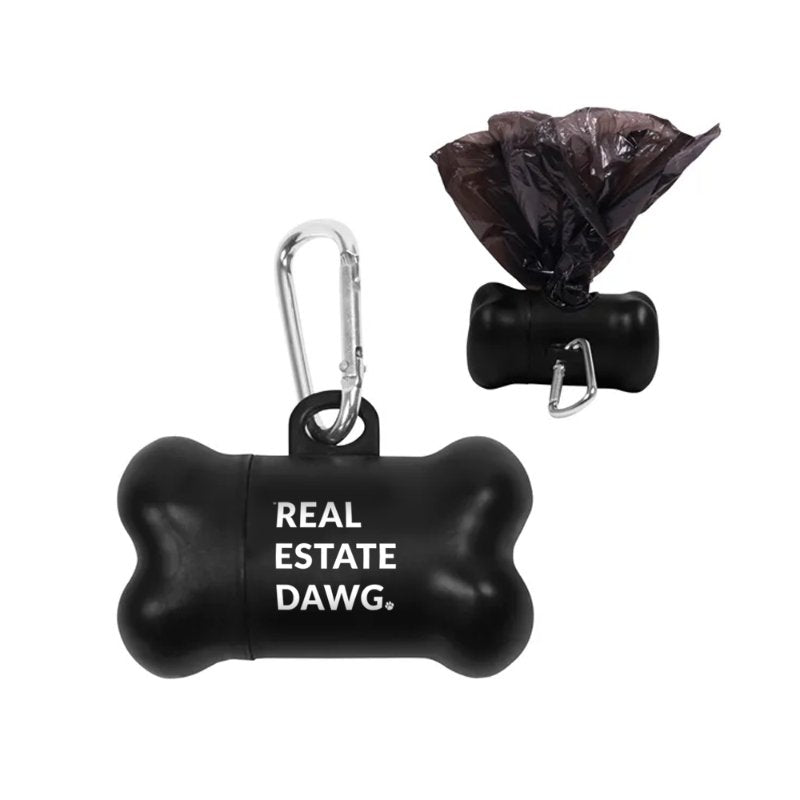Dog Bone Poo Bag Dispenser - All Things Real Estate