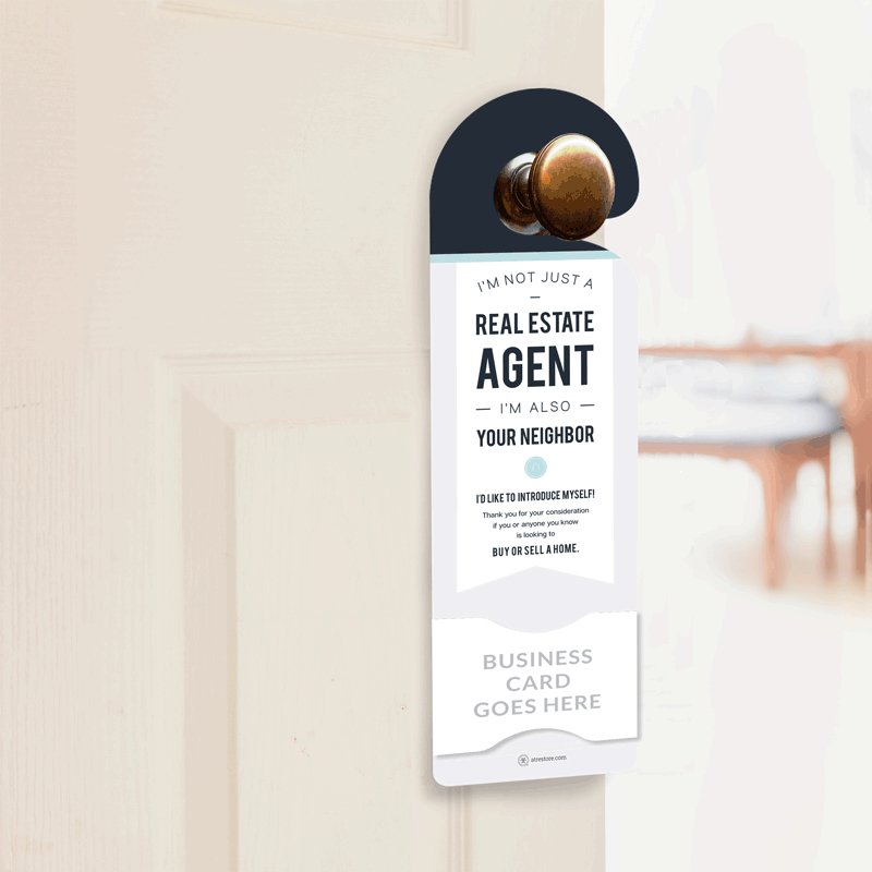 Door Hanger - Neighborhood Agent No.1 - All Things Real Estate