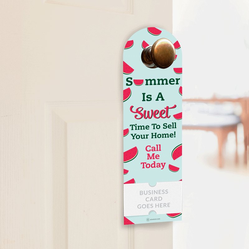Door Hanger - Summer is a Great Time to Sell - All Things Real Estate