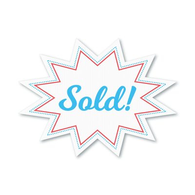 Sold! - Explosion Yard Sign