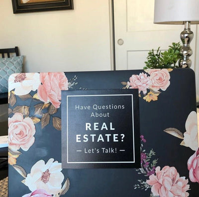 Have Questions? (Black 5x5) - Decal - All Things Real Estate