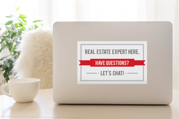 Have Questions? - I'm an Agent Decal - All Things Real Estate