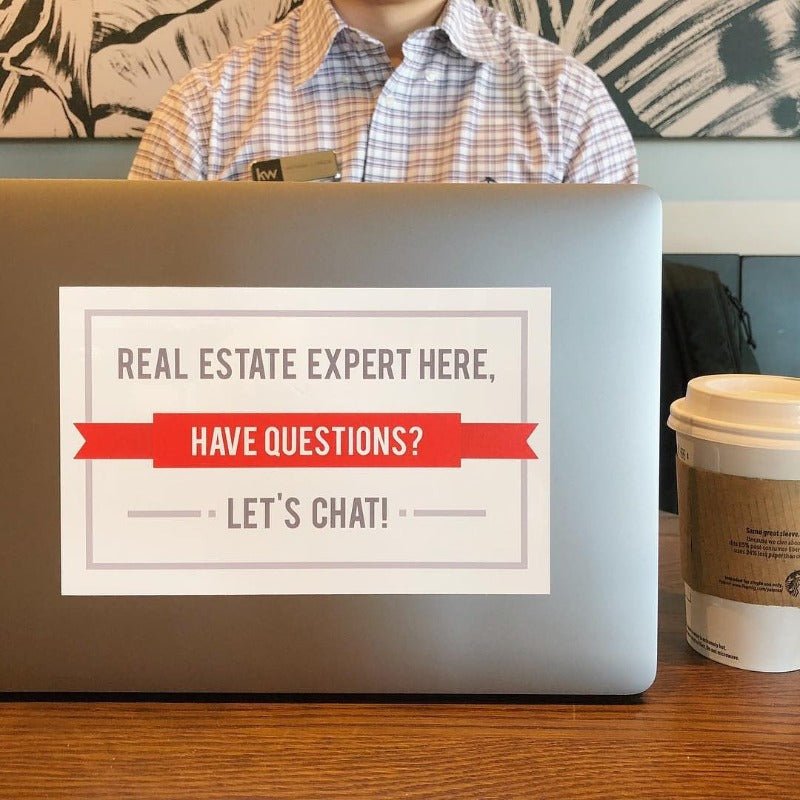 Have Questions? - I'm an Agent Decal - All Things Real Estate