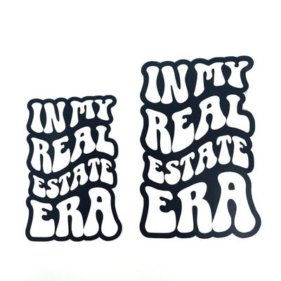 In my Real Estate Era - White - Agent Decal - All Things Real Estate