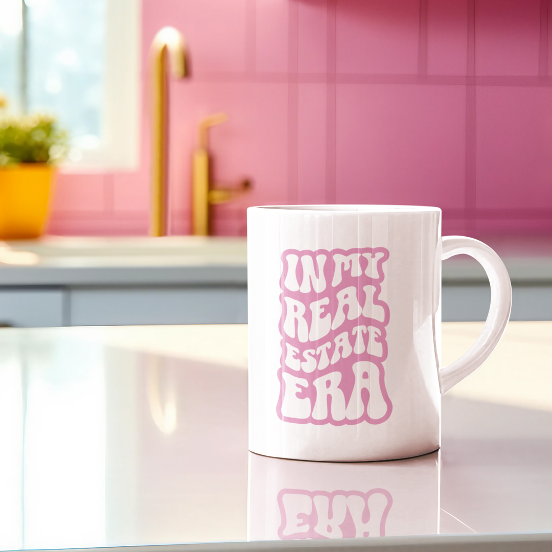 In My Real Estate Era - Pink - 15oz Mug