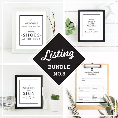 Listing Bundle No.3 - Downloadable - All Things Real Estate