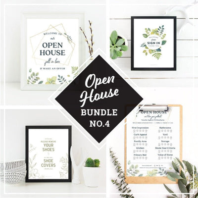 Open House Bundle No.4 - Downloadable - All Things Real Estate