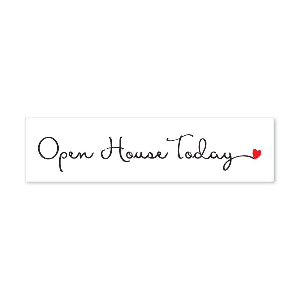 Open House Today - Cursive - All Things Real Estate