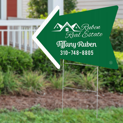 Personalized Arrow Sign - All Things Real Estate