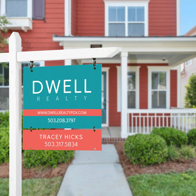 Personalized DWELL Real Estate Riders - All Things Real Estate