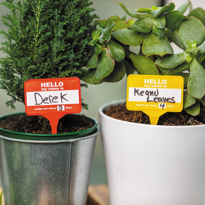 Plant Name Badges - All Things Real Estate