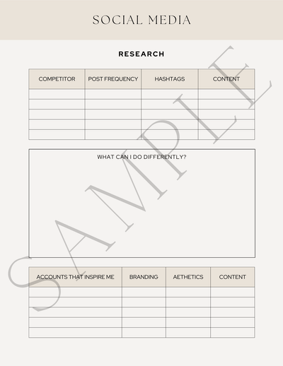 Real Estate Business Planner - Canva Template & Printable - All Things Real Estate