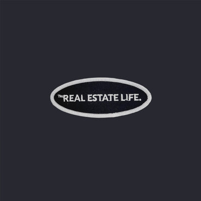 Real Estate Life. - Oval - Iron or Sew On Patch - All Things Real Estate