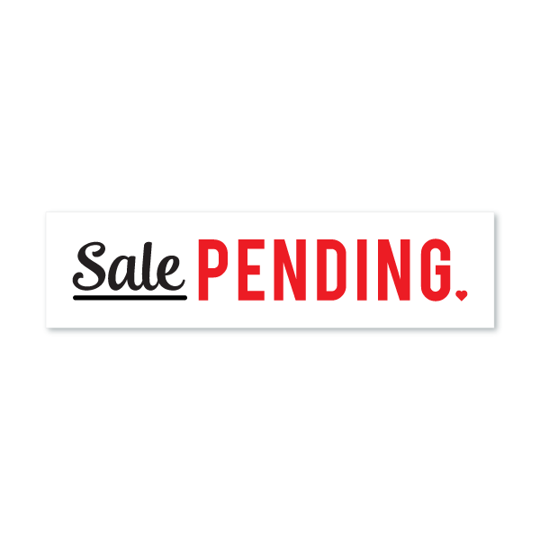 Sale Pending - Script & Bold - All Things Real Estate