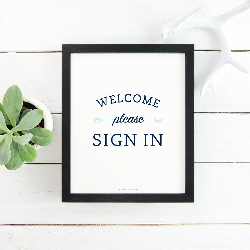 Sign In Sign No.2 - Downloadable - All Things Real Estate
