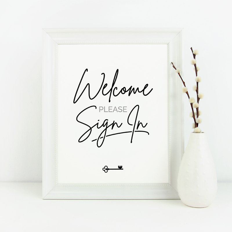 Sign In Sign No.7 - Downloadable - All Things Real Estate