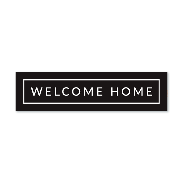 Welcome Home - Minimal - All Things Real Estate