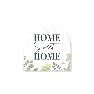 Arched Hello Sign - Kit No.1 - Botanical