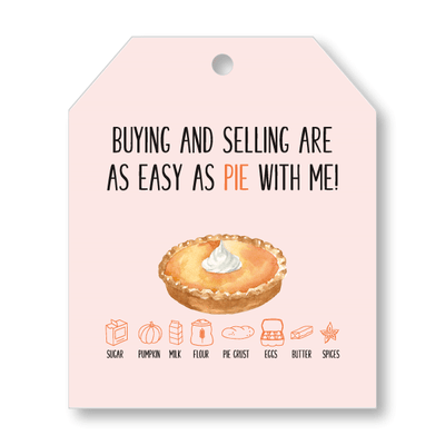 Pop-By Gift Tags - Buying & Selling are easy as Pie with me!