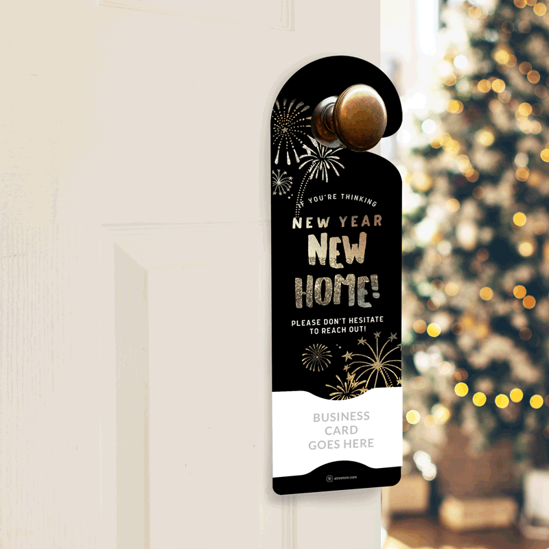 Holiday Door Hanger - New Year, New Home