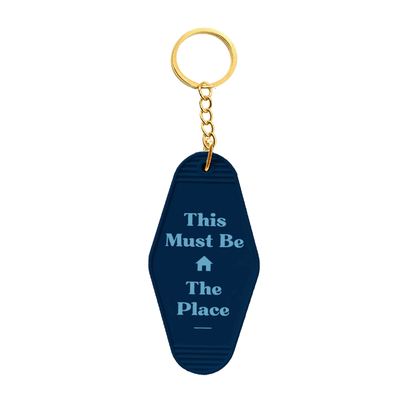 Motel Keychain - This Must Be The Place - Navy