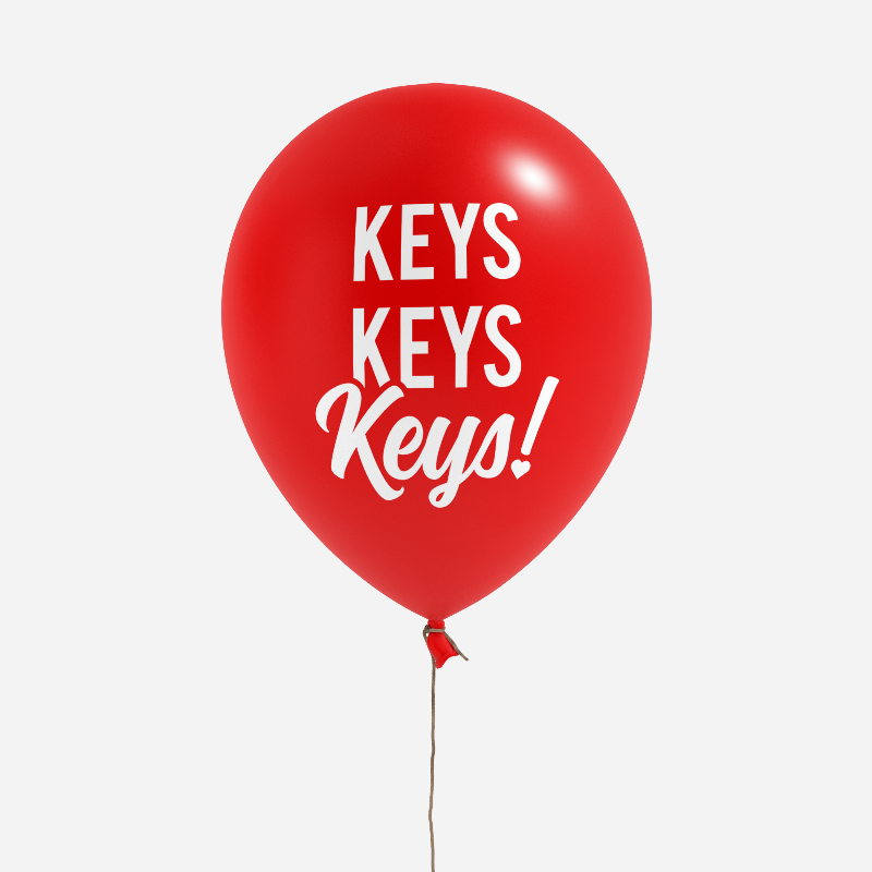 Balloons - Keys Keys Keys! from All Things Real Estate Store
