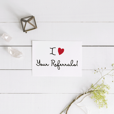 Celebration Cards -  I ♥️ Your Referrals! from All Things Real Estate Store