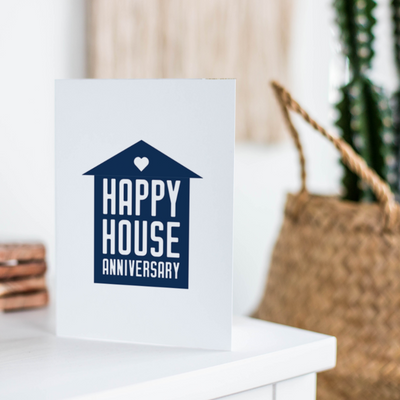 Celebration Cards - Multi Pack Happy House Anniversary from All Things Real Estate Store