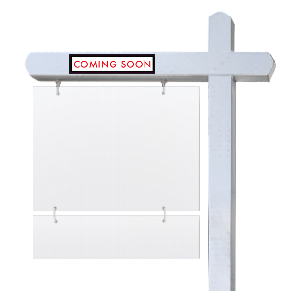 Coming Soon - Box (sticker) from All Things Real Estate Store