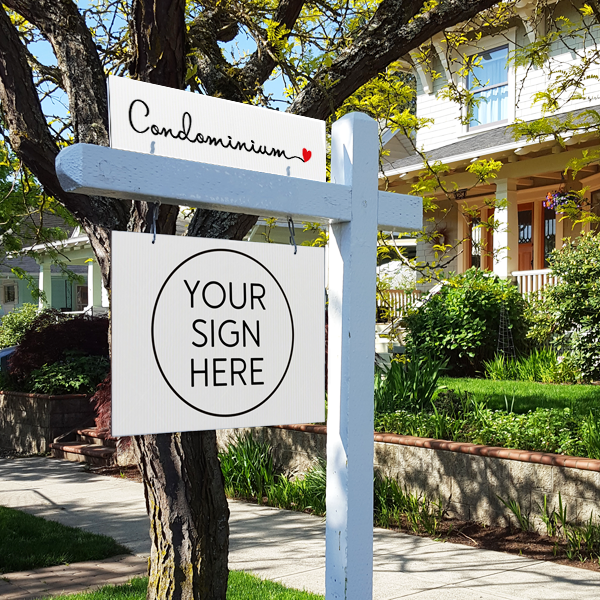 Condominium - Cursive with a heart from All Things Real Estate Store
