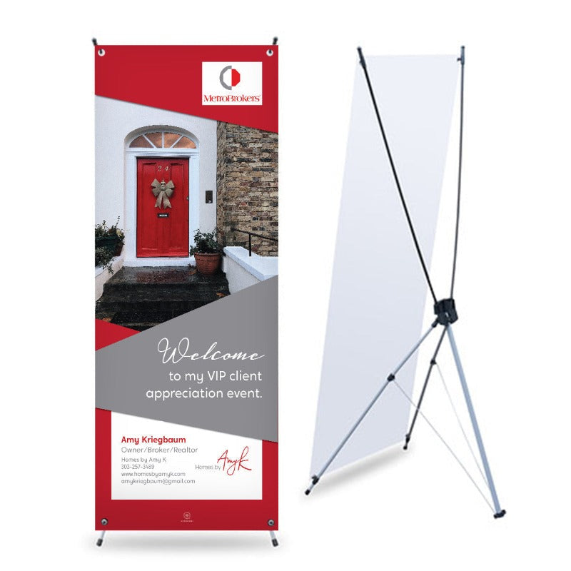 Custom Banner - With Stand from All Things Real Estate Store